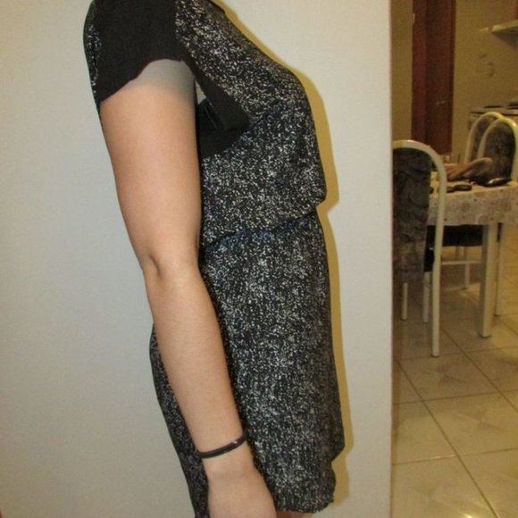 Women's Grey Dress Size Medium - Picture 2 of 3